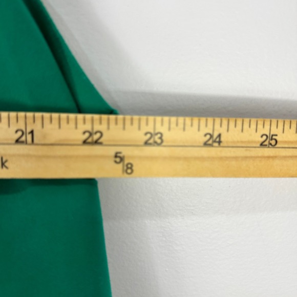 Eloquii Dress 20 Green Sheath Old Money Quiet Luxury Formal Cocktail Wedding - Picture 4 of 7